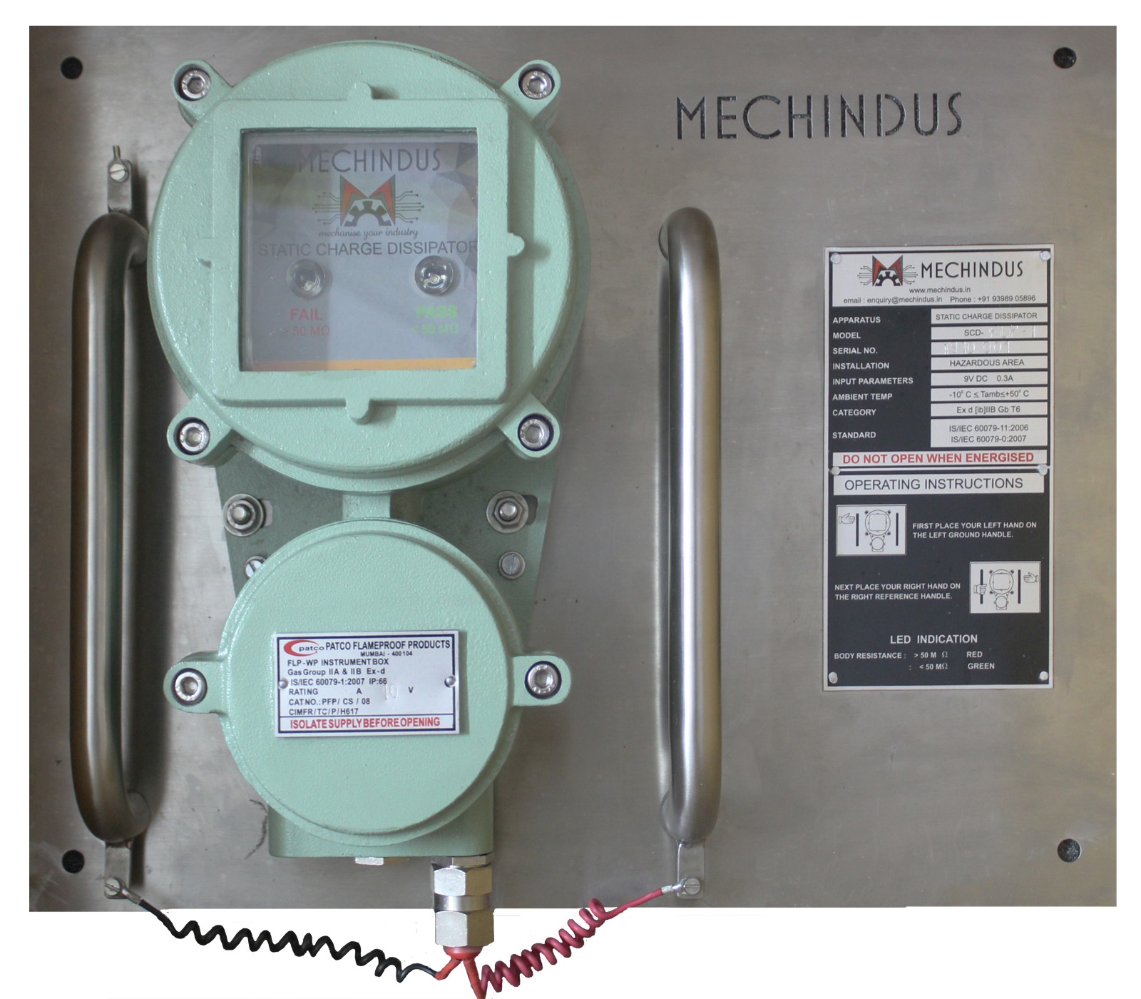 Static Charge Dissipator